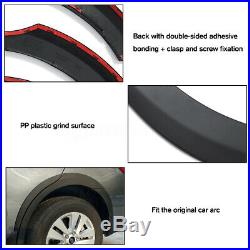 10Pcs Fender Flare Kit Wheel Arch Cover Trim For Subaru Outback 2015-2019 PP