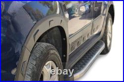 10-17 ABS WHEEL ARCHES FENDER FLARES FULL SET 12 Pieces FITS DACIA DUSTER