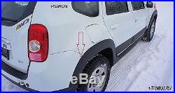 2010-2015 Dacia Renault Duster Protector Wide Fender Flares Arch Body Kit 8 pcs