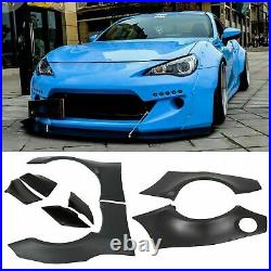 2013-2020 SCION FR-S Subaru Brz Toyota 86 Widebody Kit FENDER Flared Arch Covers