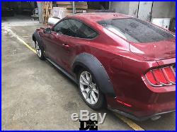 2015-2017 Ford Mustang TRU Style Unpainted Wide Body Fender Flare Body Kit