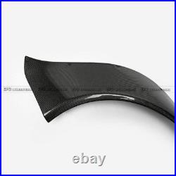 2Pcs Rear Fender flares arch wide body kit For Mazda RX7 FD3S Carbon Fiber