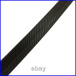 2x Wheel Thread Carbon Opt Side Sills 120cm for Ford Mondeo IV BA7 Tuning