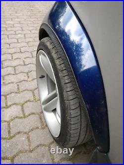 2x Wheel Thread Carbon Opt Side Sills 120cm for Opel Kadett D 3134 4144 Tuning