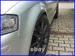 2x Wheel Thread Carbon Opt Side Sills 120cm for VW Caddy I 14 Car Tuning Rims