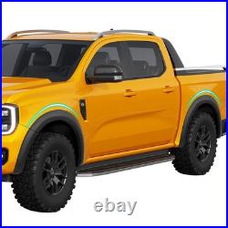 30mm Wheel Arches Fender Flares Kit Accessories For Ford Ranger 2023-25 Wildtrak