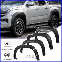 30mm Wide Wheel Arches Fender Flares Kit For Volkswagen Amarok Mk2 2023-2026