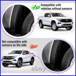 30mm Wide Wheel Arches Fender Flares Kit For Volkswagen Amarok Mk2 2023-2026