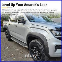 30mm Wide Wheel Arches Fender Flares Kit For Volkswagen Amarok Mk2 2023-2026