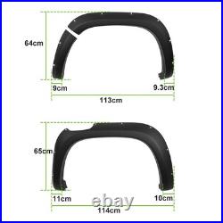 30mm Wide Wheel Arches Fender Flares Kit For Volkswagen Amarok Mk2 2023-2026