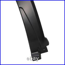 40mm BLACK SLIM FENDER FLARE WHEEL ARCH KIT FOR NISSAN NAVARA D23 NP300 15+