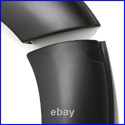 40mm MATTE BLACK WHEEL ARCHES FENDER FLARE KIT FOR NISSAN NAVARA D23 NP300 14-20