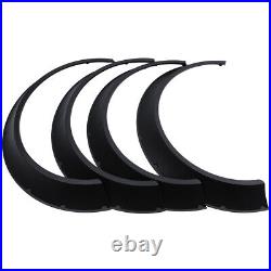 4PCS 4.5 Fender Flares Extra Wide Body Kit Wheel Arches For Ford Fiesta Focus