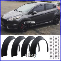 4PCS 4.5 Fender Flares Extra Wide Body Kit Wheel Arches For Ford Fiesta ST