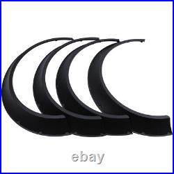 4PCS 4.5 Fender Flares Extra Wide Body Kit Wheel Arches For Ford Fiesta ST MK7