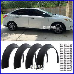 4PCS 4.5 Fender Flares Extra Wide Body Kit Wheel Arches For Ford Focus RS ST