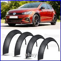 4PCS 900mm Fender Flares Extra Wide Body Kits Wheel Arches Cover For VW Polo