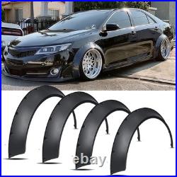 4PCS Flexible Fender Flares Extra Wide Wheel Arches Kit For Toyota Camry 7th gen