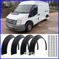 4Pcs 4.5 Fender Flares Extra Wide Body Kit Wheel Arches For FORD TRANSIT MK7