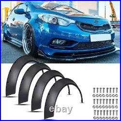 4Pcs Fender Flares Extra Wide Body Wheel Arches Extension For KIA Cerato CeeD GT