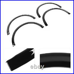 4Pcs Gloss Black For Maxton Style Flares Extension Kits Fit For
