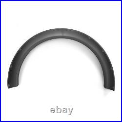 4Pcs Universal Fender Flares 800mm+840mm Wide Body Kit Wheel Arches P//