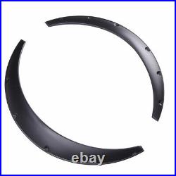 4X 53mm JDM Fender Flares Extra Wide Body Kits Wheel Arches For Mazda MX5 NA NC
