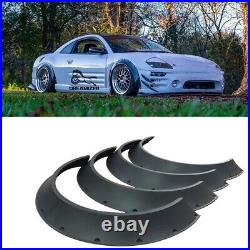 4X Car Fender Flares Extra Wide Body Kit Wheel Arches For Mitsubishi Eclipse GT