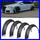 4X Flexible Fender Flares Extra Wide Wheel Arches Body Kit For Audi A6 C6 C7 C8