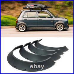 4X Flexible Fender Flares Extra Wide Wheel Arches Body Kit For Audi TT MK1 MK2