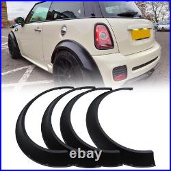 4X For Mini Cooper S R53 R56 R58 Fender Flares Extra Wide Body Kit Wheel Arches 4X For Mini Cooper S R53 R56 R58 Fender Flares Extra Wide Body Kit Wheel Arches