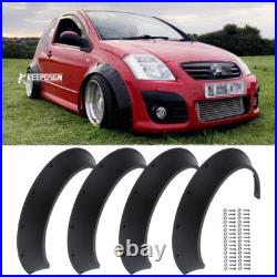 4.5 Fender Flares Wheel Arch Wide Body Kits Cover For Citroen C2 C3 C4 C5 DS3