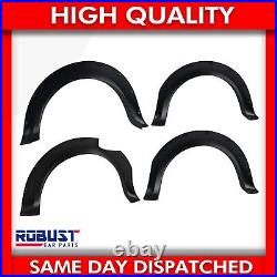 4 Pcs Wide Body Wheel Arches Fender Flares Kit For Ford Ranger T6 T7 (2014-2019)