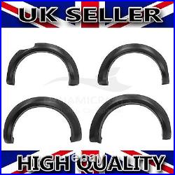 4 Pcs Wide Body Wheel Arches Set For Ford Ranger T6 T7 Fender Flares Kit 2014-19