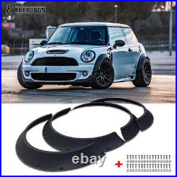 4pcs For MINI Cooper R56 Matte Fender Flares Wheel Arched CONCAVE Widebody Kit