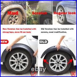4pcs For Toyota Corolla Matte Fender Flares Wheel Arched CONCAVE Widebody Kit