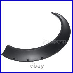 4pcs For Toyota Corolla Matte Fender Flares Wheel Arched CONCAVE Widebody Kit