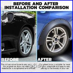 4pcs For VW Beetle Matte Fender Flares Wheel Arched CONCAVE 10mm Widebody Kit 4pcs For VW Beetle Matte Fender Flares Wheel Arched CONCAVE 10mm Widebody Kit
