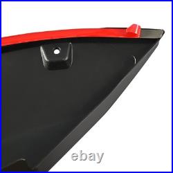 4x BLACK WIDE WHEEL ARCH FENDER FLARE BODY KIT FOR FORD RANGER T8 2015-2022 BT