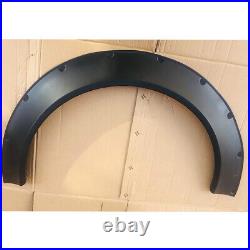 4x Fender Flares Flexible 4 Extra Wide Body Kit Matte For Ford Fiesta Focus ST