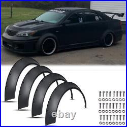 4x Fender Flares For Toyota Camry Celica Extra Wide Body Wheel Arches Mudguards