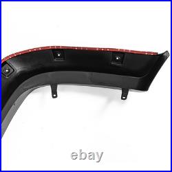 4x Front &rear Wheel Arches Fender Flares Body Kit For Vw Amarok 2010 2011-20