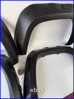 4x Wide Front &rear Wheel Arches Fender Flares Body Kit For Vw Amarok 2010-2020