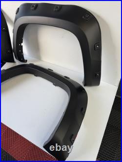 4x Wide Front &rear Wheel Arches Fender Flares Body Kit For Vw Amarok 2010-2020