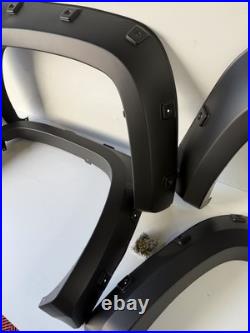 4x Wide Front &rear Wheel Arches Fender Flares Body Kit For Vw Amarok 2010-2020