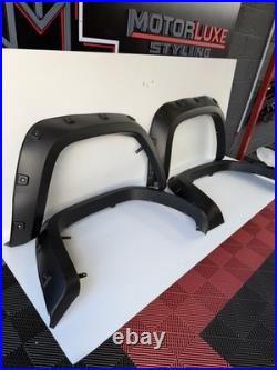 4x Wide Front &rear Wheel Arches Fender Flares Body Kit For Vw Amarok 2010-2020