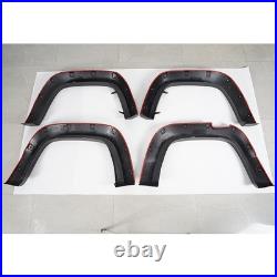 4x Wide Front &rear Wheel Arches Fender Flares Body Kit For Vw Amarok 2010-20 Uk