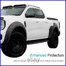 50mm Wide Wheel Arches Fender Flares Kit for Ford Ranger T9 2023-2024 Wildtrak X