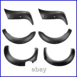 6PCS 9'' Wheel Arch Fender Flares Wide Body Kit For Ford Ranger T7 T8 2016-2022
