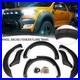 6Pcs Black Wide Wheel Arches Fender Flares Body Kit For 12-2015 Ford Ranger T6 A